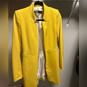 New XS Zara Trench Suede Jacket